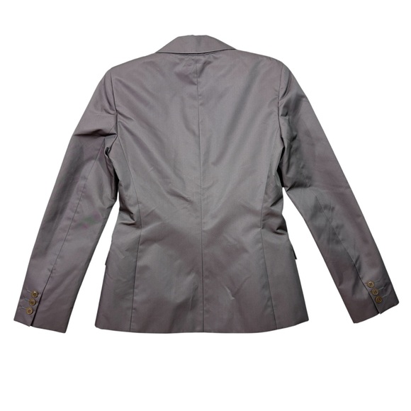 CALVIN KLEIN COLLECTION silk tailored blazer jacket 8 M - Picture 5 of 10